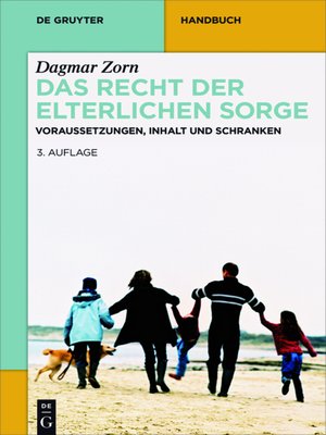 cover image of Das Recht der elterlichen Sorge